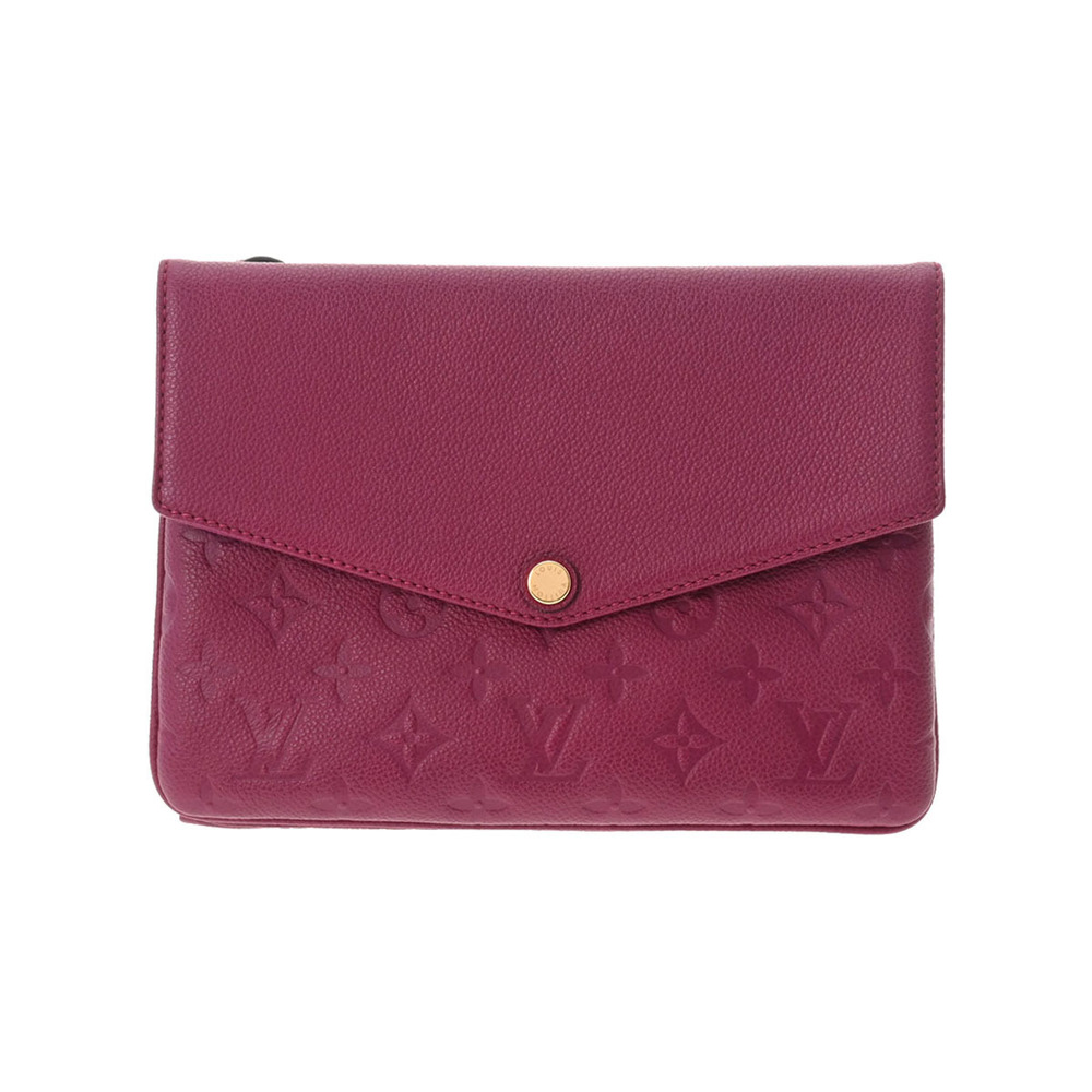 Louis Vuitton Empreinte Twice Grape Shoulder Bag